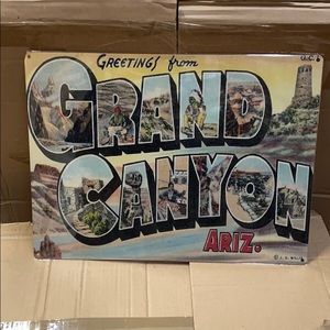 Brand New Grand Canyon Metal sign